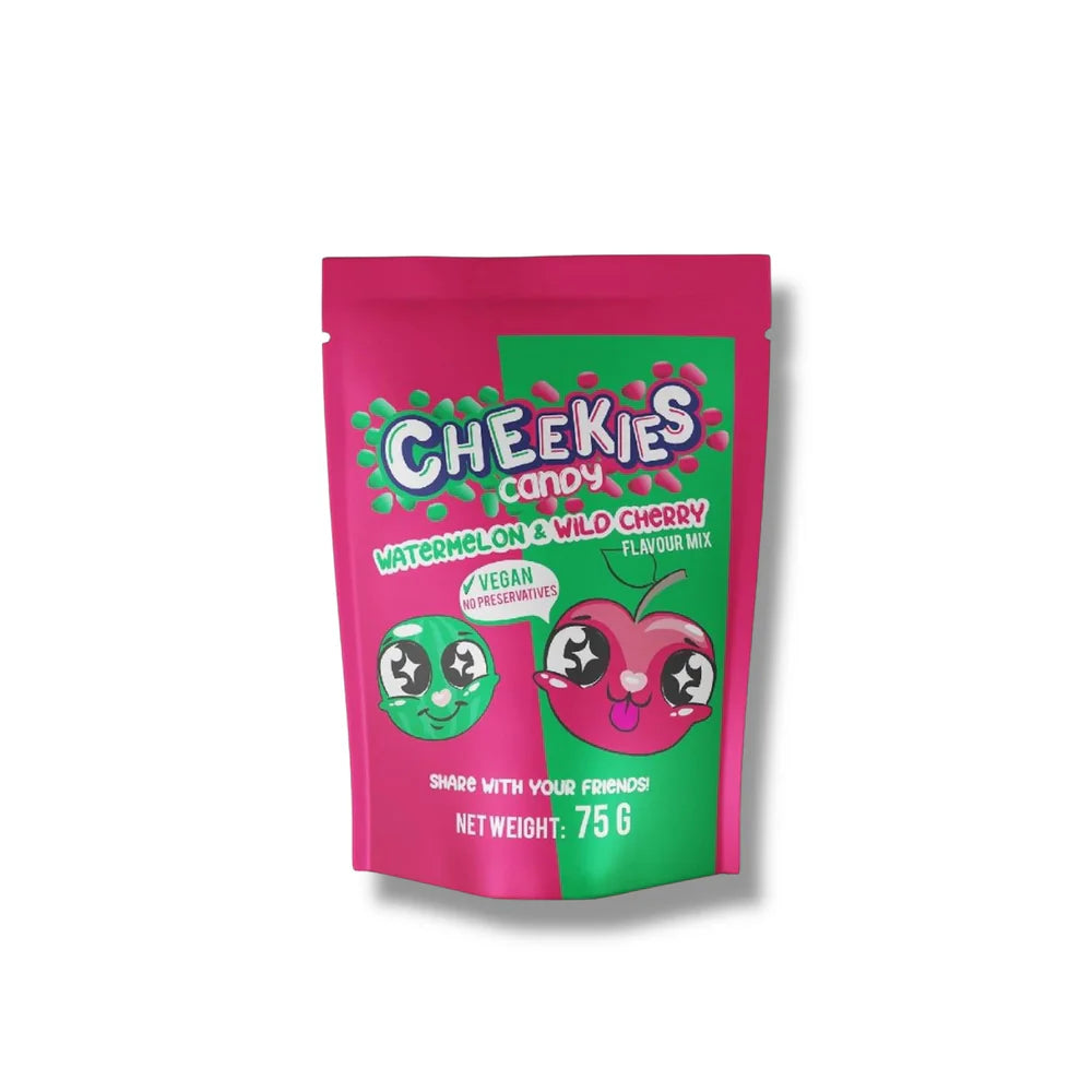 Cheekies Candy Watermelon & White Cherry 75g | B2B