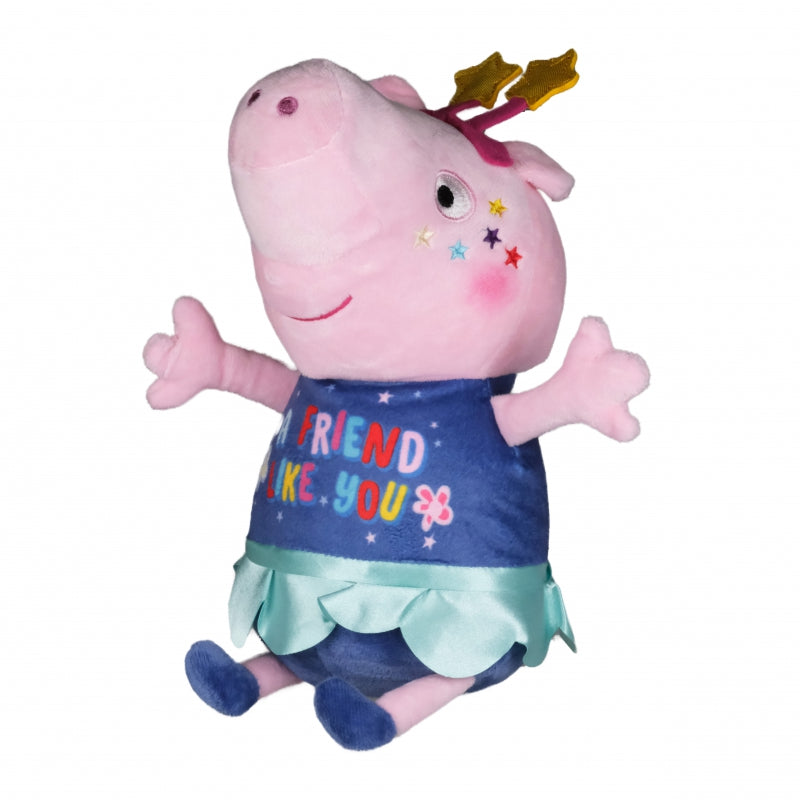 48er Set Peppa Pig Plüschfiguren – Better Together – 30 cm (7-fach sortiert, Lizenzware)