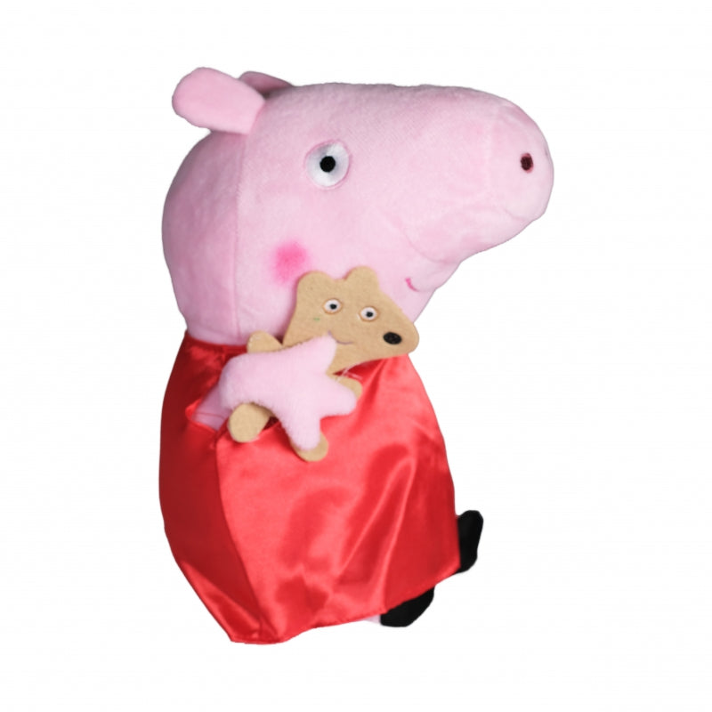48er Set Peppa Pig Plüschfiguren – Better Together – 30 cm (7-fach sortiert, Lizenzware)