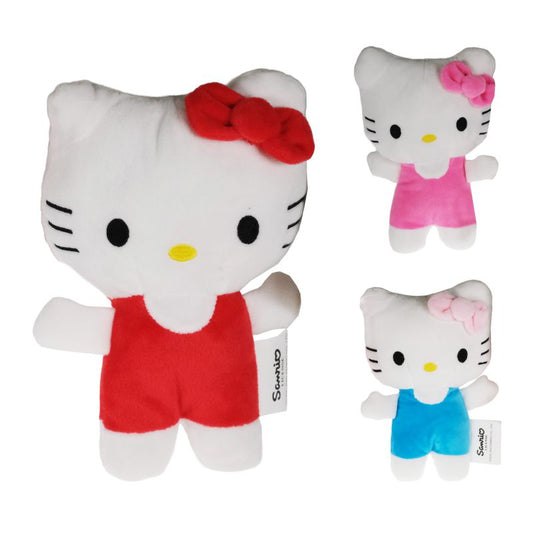 - Original "Hello Kitty" Stofftiere - 3-fach sortiert - zum Kuscheln oder Verschenken - Hochwertige Verarbeitung - Bestes Softplüsch-Material - Maße Höhe: ca. 14 cm - CE geprüft - Hello Kitty Promotion-Lizenz