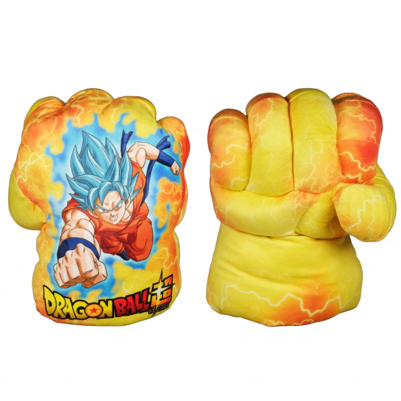 24er Set Dragon Ball Plüsch-Handschuhe – 30 cm, 3-fach sortiert (mit Papphalterung)