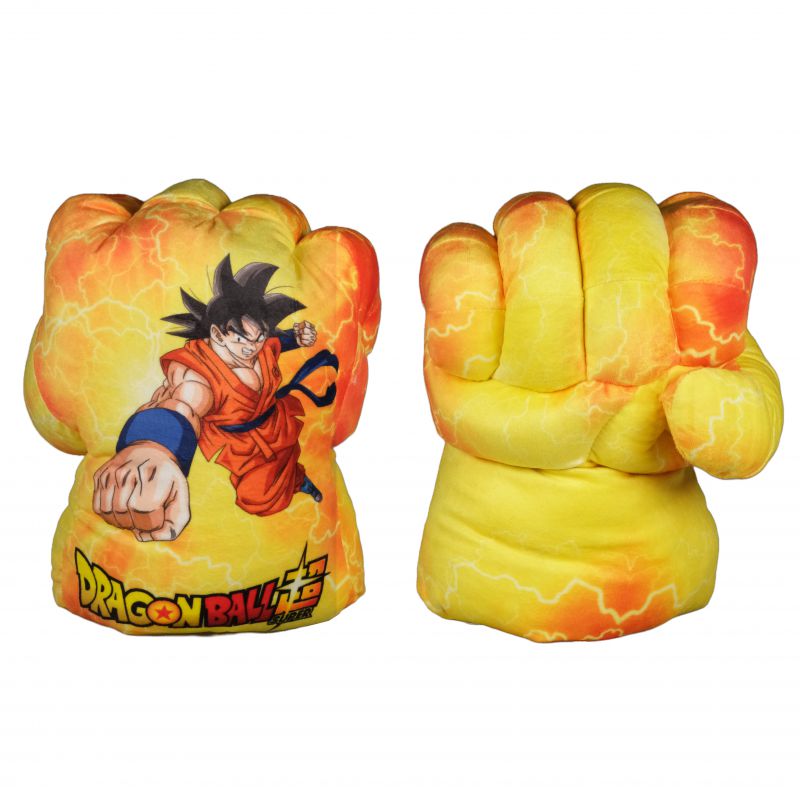 24er Set Dragon Ball Plüsch-Handschuhe – 30 cm, 3-fach sortiert (mit Papphalterung)
