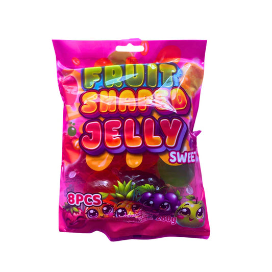 Fruit Shaped Jelly Sweets 8pcs 280g | B2B